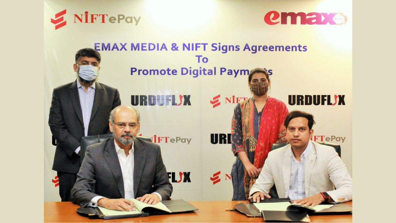 Emax Media Signs Agreement with NIFT for Enabling Digital Payments for its UrduFlix Platform