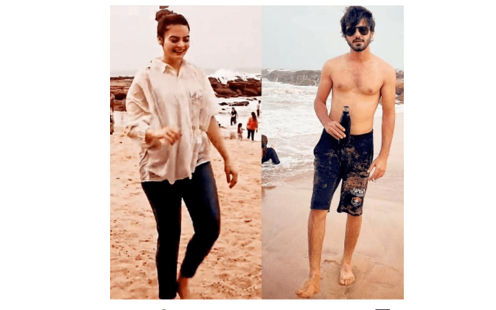 Minal Khan Spend Their Weekend At Beach With Her Fiancé