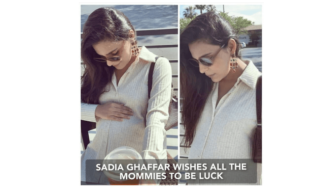 Mommy To Be Sadia Ghaffar Wishes Good Luck To All Mommies