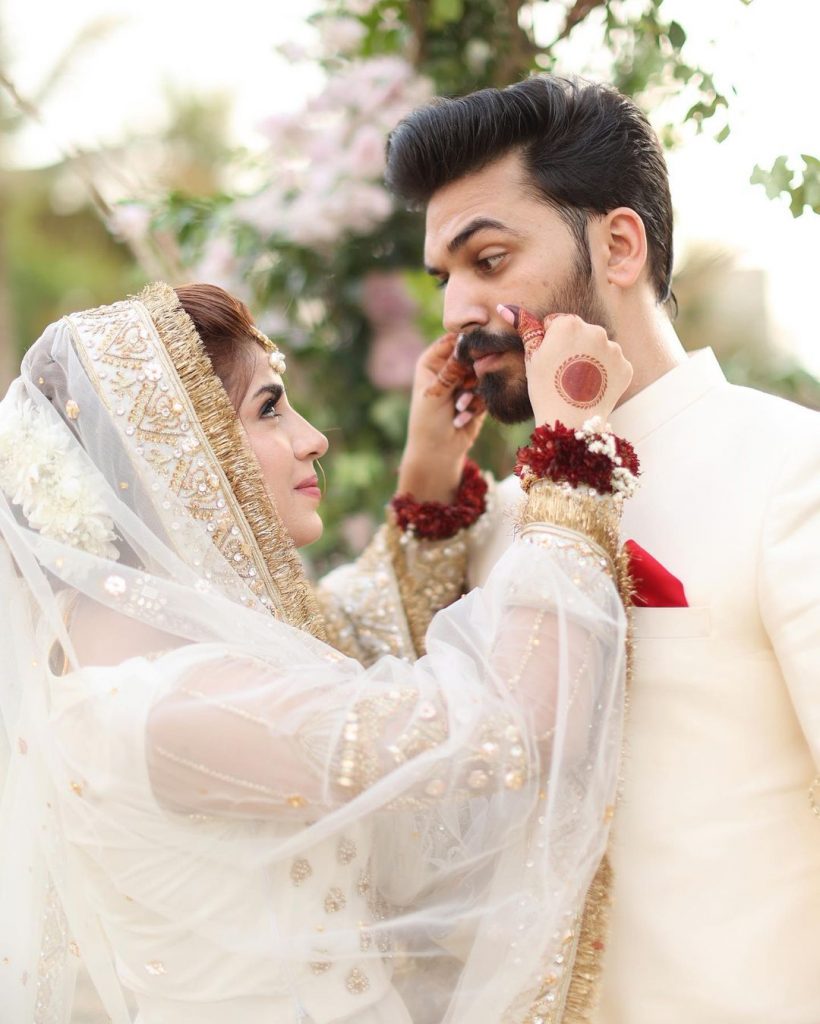 Beautiful Wedding Pictures Of TikTok Star Dr Madiha Khan And MJ Ahsan
