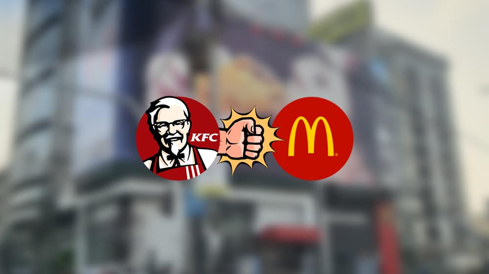 KFC Trolls McDonald’s With the Cheekiest Marketing Stunt Ever in Karachi