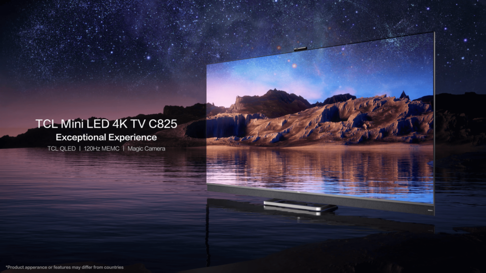 TCL C825 Mini-LED Smart TV Now Available in Pakistan With 4K Resolution, Gestures, and More
