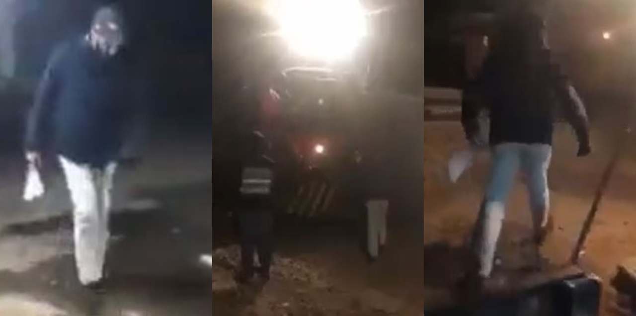WATCH: Train Driver Stops To Buy Yogurt From A Shop On The Outskirts Of Lahore