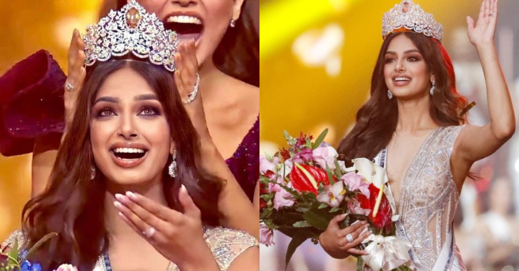India’s Harnaaz Sandhu Crowned Miss Universe 2021