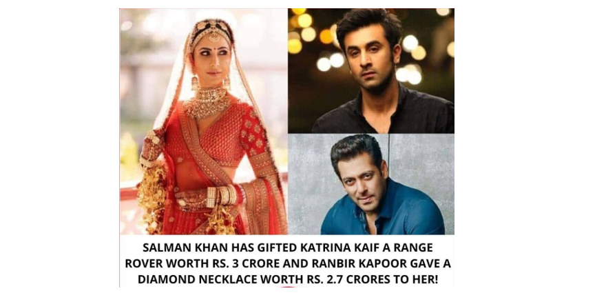 Katrina Kaif Exes Ranbir & Salman Send Most Expensive Gifts