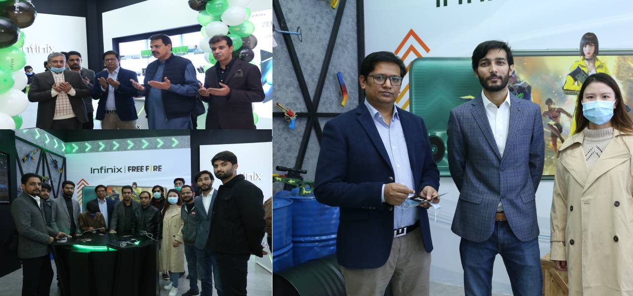 Infinix and Garena Free Fire Launches Pakistan’s First Esports-Themed Experience Store In Lahore