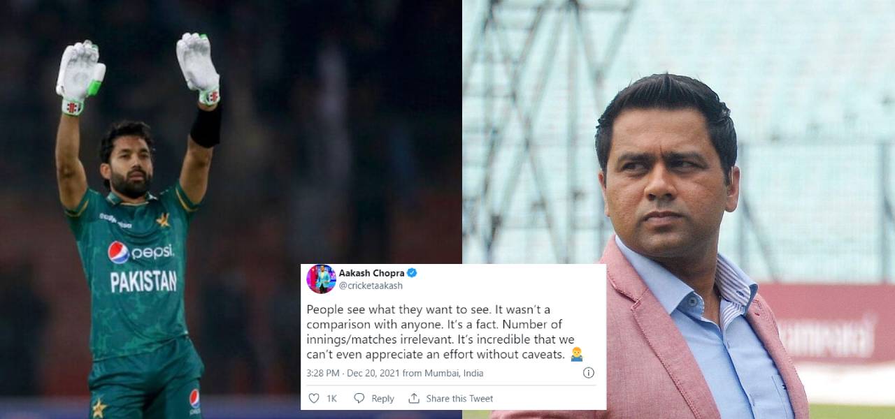 ‘It Wasn’t A Comparison’ – Aakash Chopra Scolds Indian Netizen For Calling Rizwan “Loser”