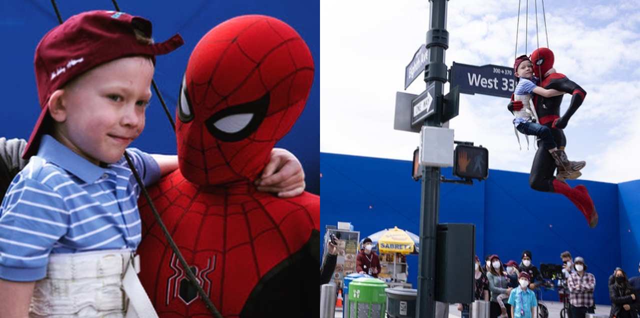 Spider-Man Fan Who Saved His Sister From Dog Attack Joined Tom Holland On No Way Home Set
