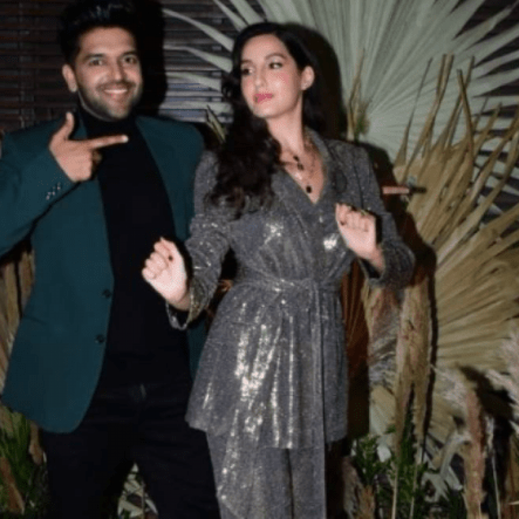 nora-fatehi-and-guru-randhawa-spotted-at-song-launch