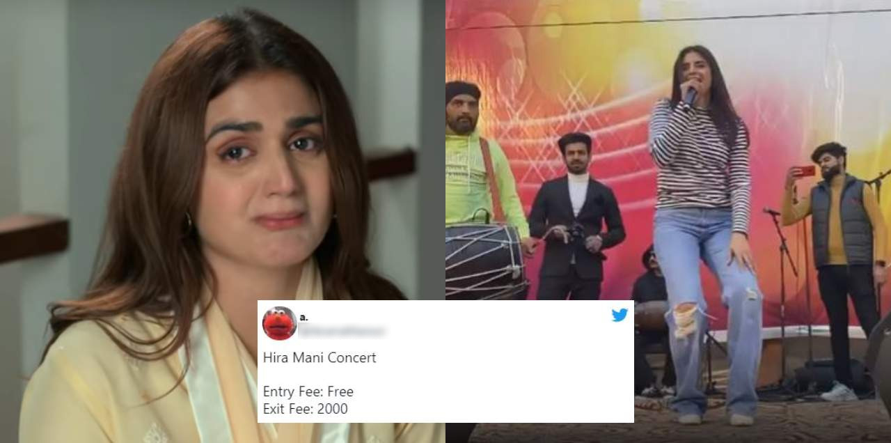 WATCH: Hira Mani Holds Her Own Concert & The Internet Cannot Stop Roasting Her