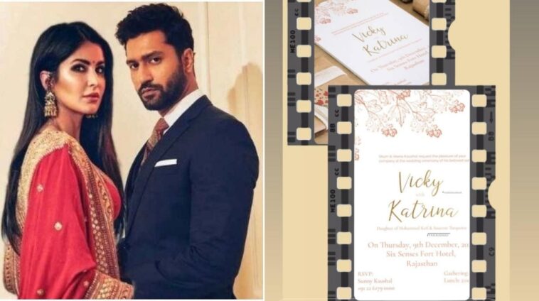 Viral Wedding Invite for Katrina Kaif and Vicky Kaushal Wedding