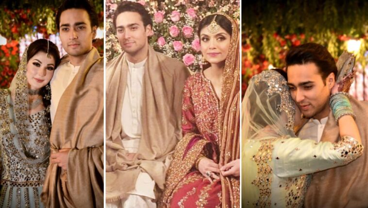 Maryam Nawaz Looks Stunning At Son Junaid Safdar Mehndi