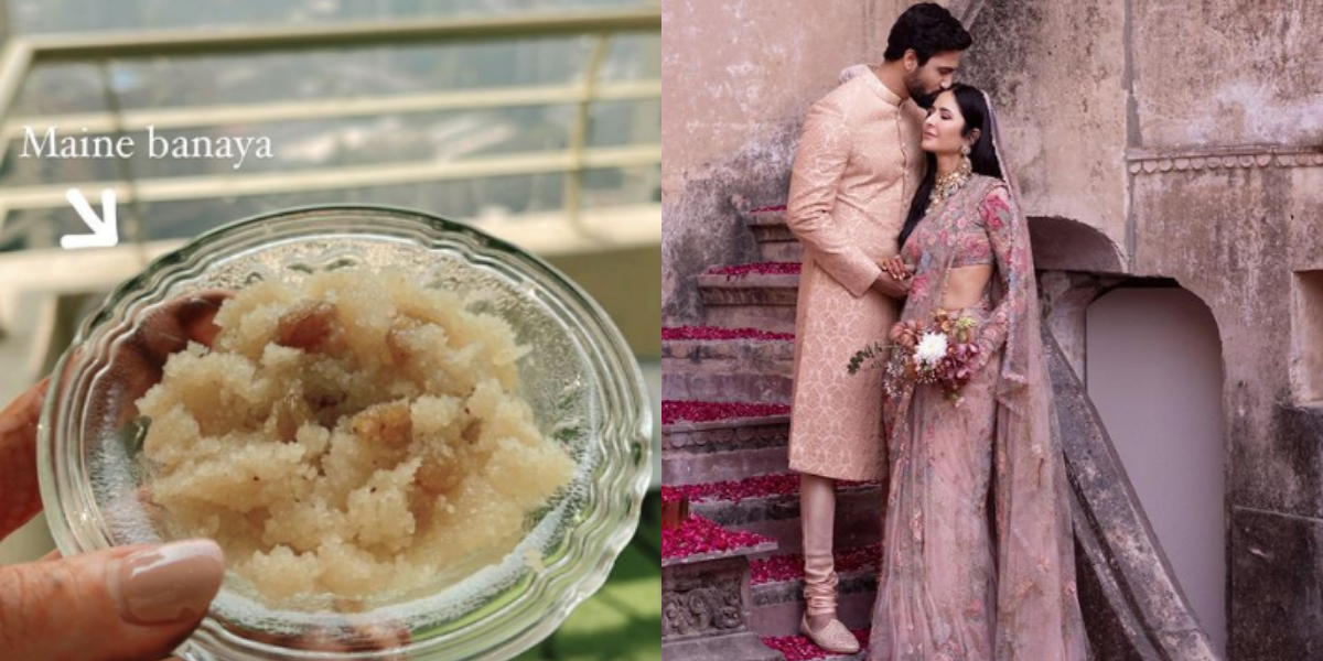 Katrina Kaif makes her first Halwa after her wedding with Vicky