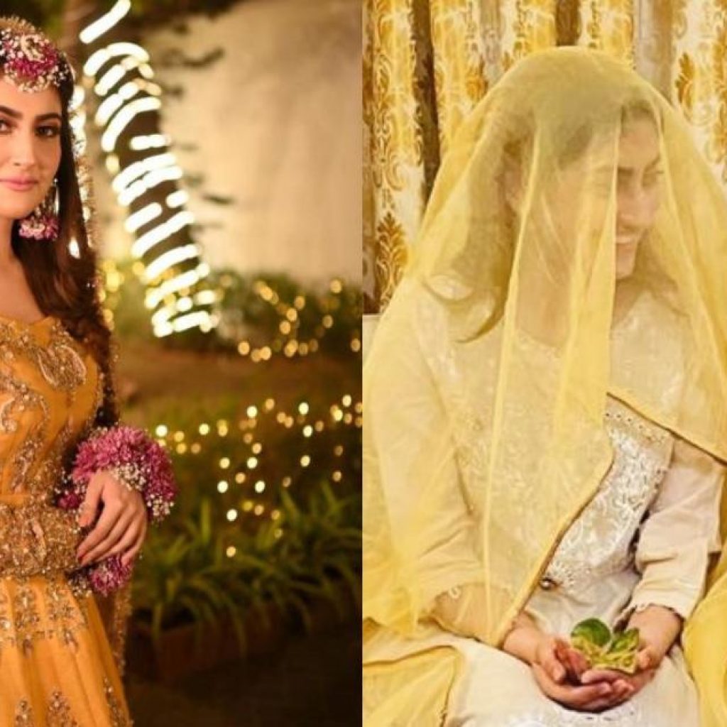 in-pictures:-hiba-bukhari-&-ahmed-arez-kick-off-wedding-festivities-with-glittering-mayoun