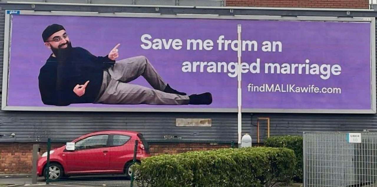 ‘Save Me From Arrange Marriage’ – Pakistani Man In London Uses Billboards To Find A Wife