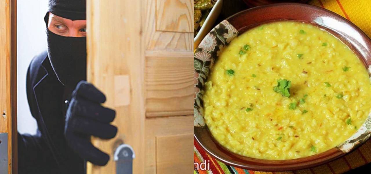 Hungry Robber  Cooks Khichdi In The Middle Of Burglary & Gets Caught Red-Handed