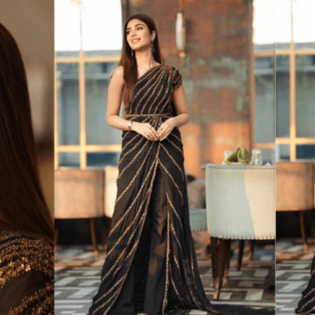 kinza-hashmi-epitome-of-beauty-spells-chic-in-black-pant-sari