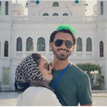 minal-khan-&-ahsan-mohsin-share-romantic-pic-from-kartarpur