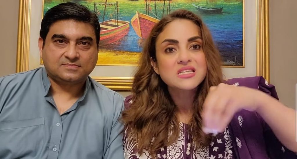 Nadia Khan breaks silence after Sharmila Faruqui files complaint