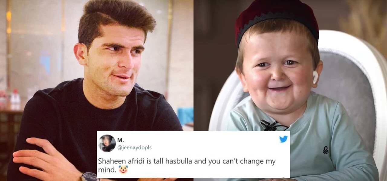 Shaheen Afridi taller Hasbullah