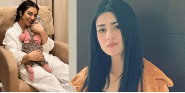 Sarah Khan shares adorable clicks with her little bundle of joy