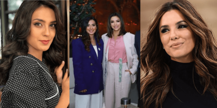 Iqra Aziz Spotted with Hollywood Actress Eva Longoria In Dubai