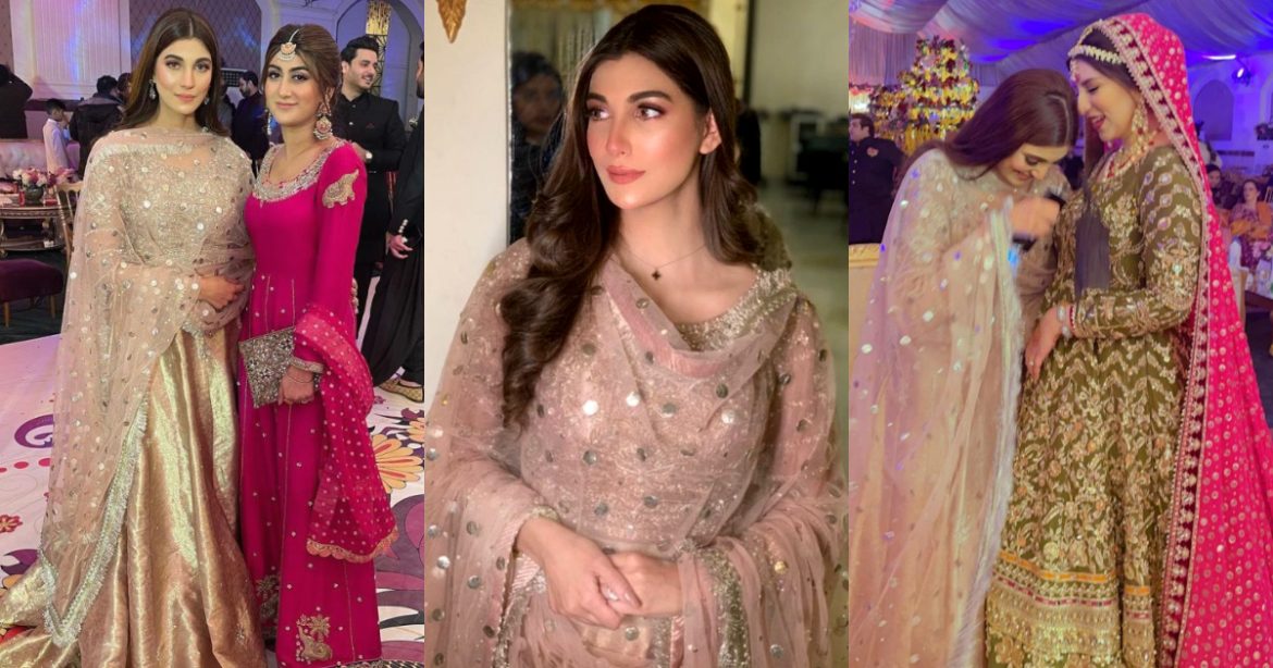 Beautiful Pictures of Nazish Jahangir From her Friends Wedding