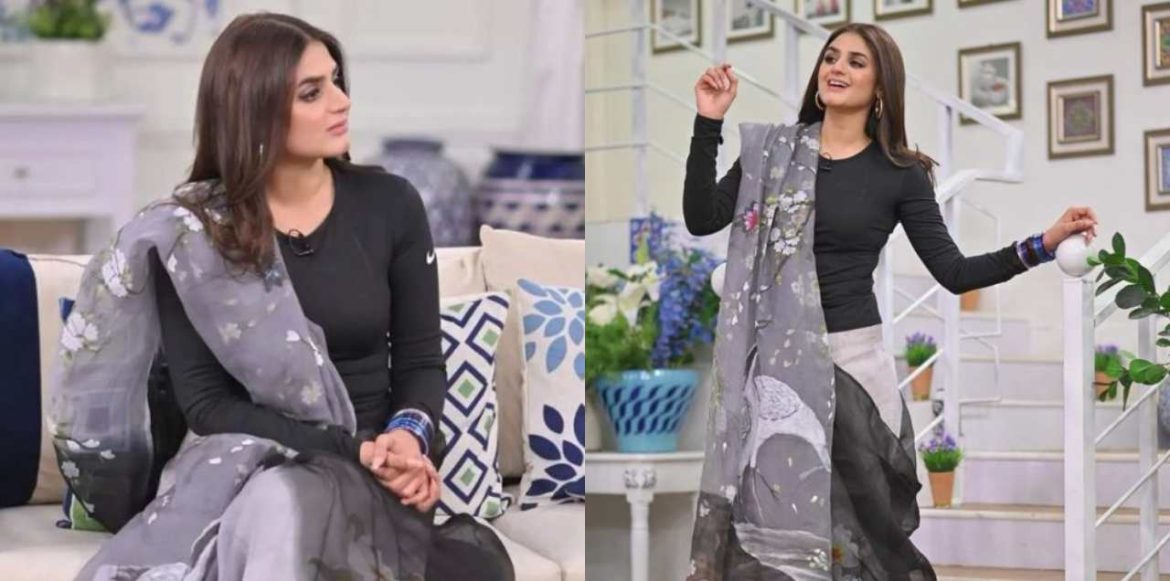 ‘Aisi Kya Majboori Thi?’ – Netizens Troll Hira Mani For Pairing Her Saree With Nike Shirt