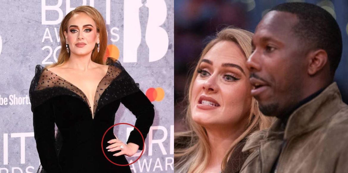 Is Adele Engaged? Fans Are Convinced She Just Confirmed It At The BRITs