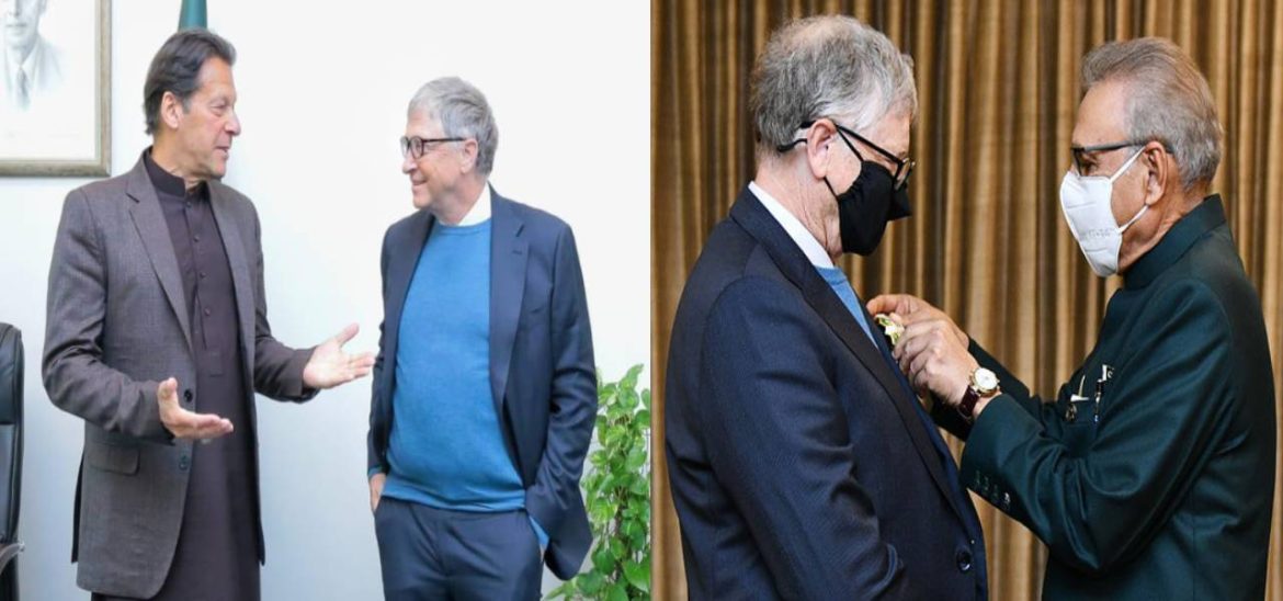 First-Time Ever – Bill Gates Arrives In Pakistan & Receives Hilal-e-Pakistan Award