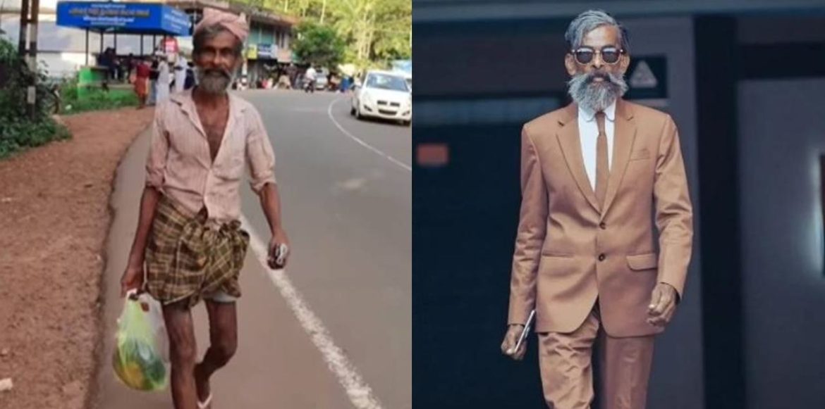 Photographer Gives 60-Year-Old Laborer A Makeover & Turns Him Into A Viral Model