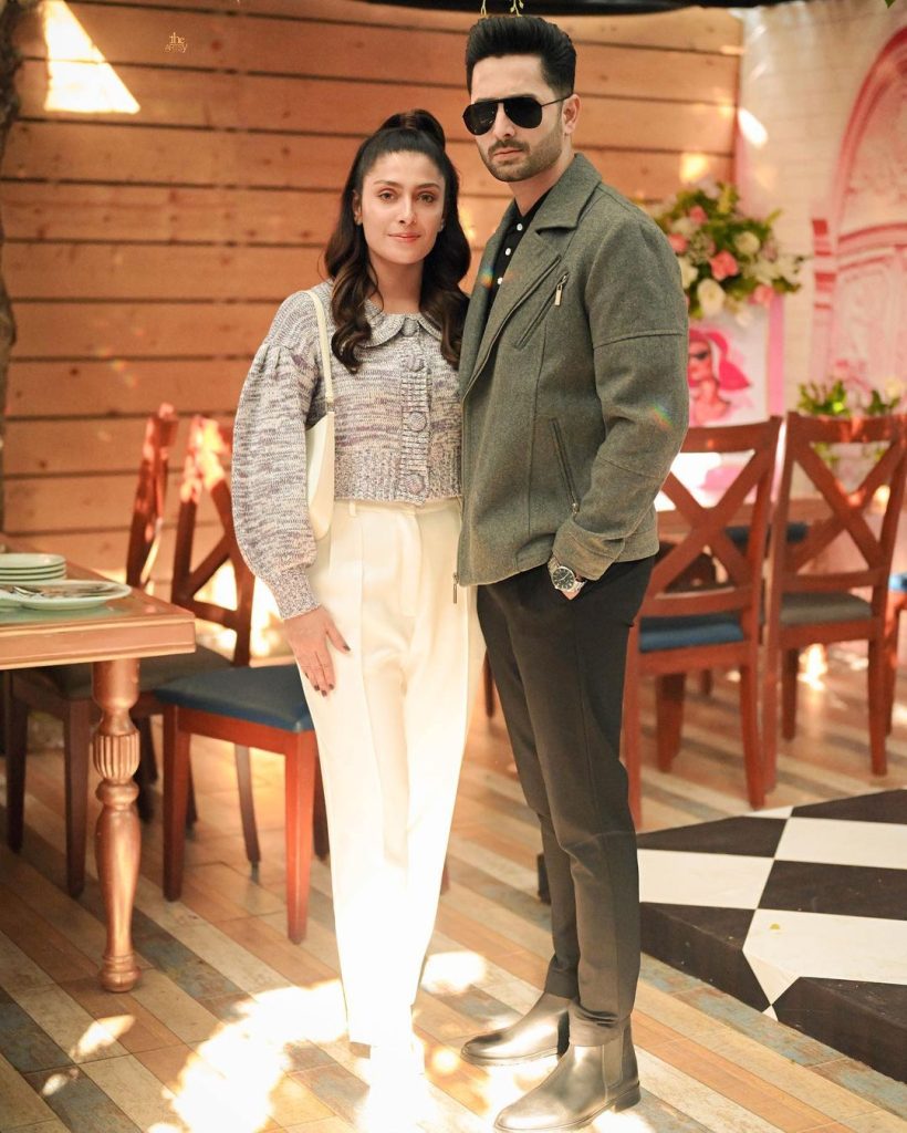 Ayeza Khan And Danish Taimoor At Nida Yasir's Birthday - Beautiful Pictures