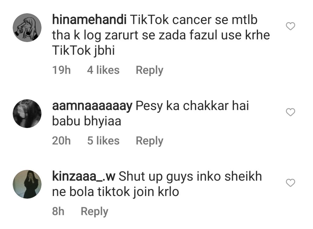 Feroze Khan Under Fire After Joining Tiktok