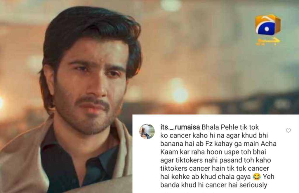 Feroze Khan Under Fire After Joining Tiktok