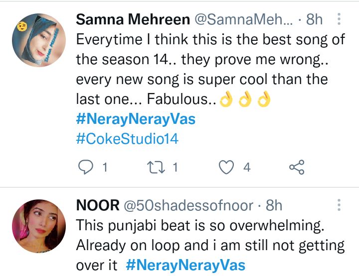 People React To Coke Studio's Neray Neray Vas