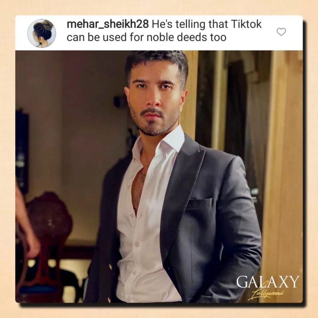 Feroze Khan Under Fire After Joining Tiktok