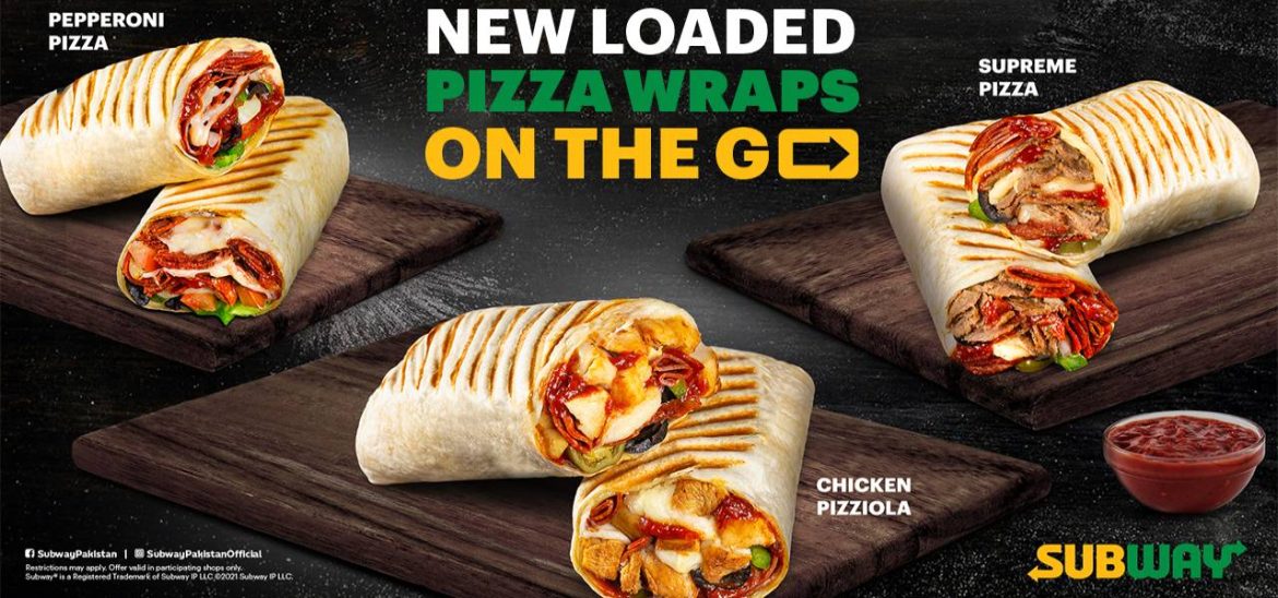 Subways’ All New Pizza Wraps The New Best Thing, On The Go!