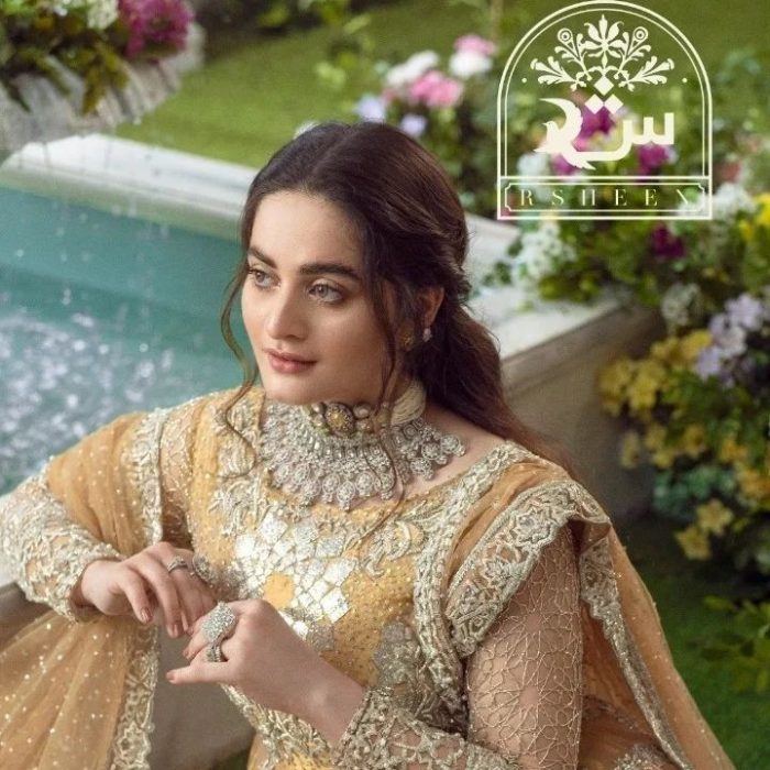 Aiman Khan & Muneeb Butt Latest Shoot for R-Sheen