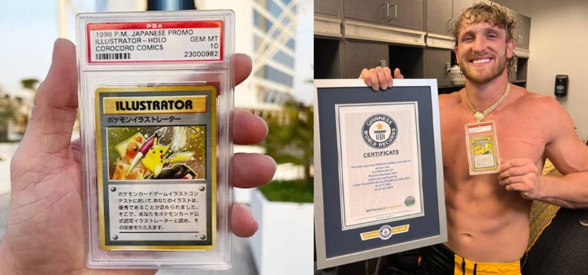 $5.2 Million Pikachu Illustrator – YouTube Boxer Logan Paul Receives Guinness World Record
