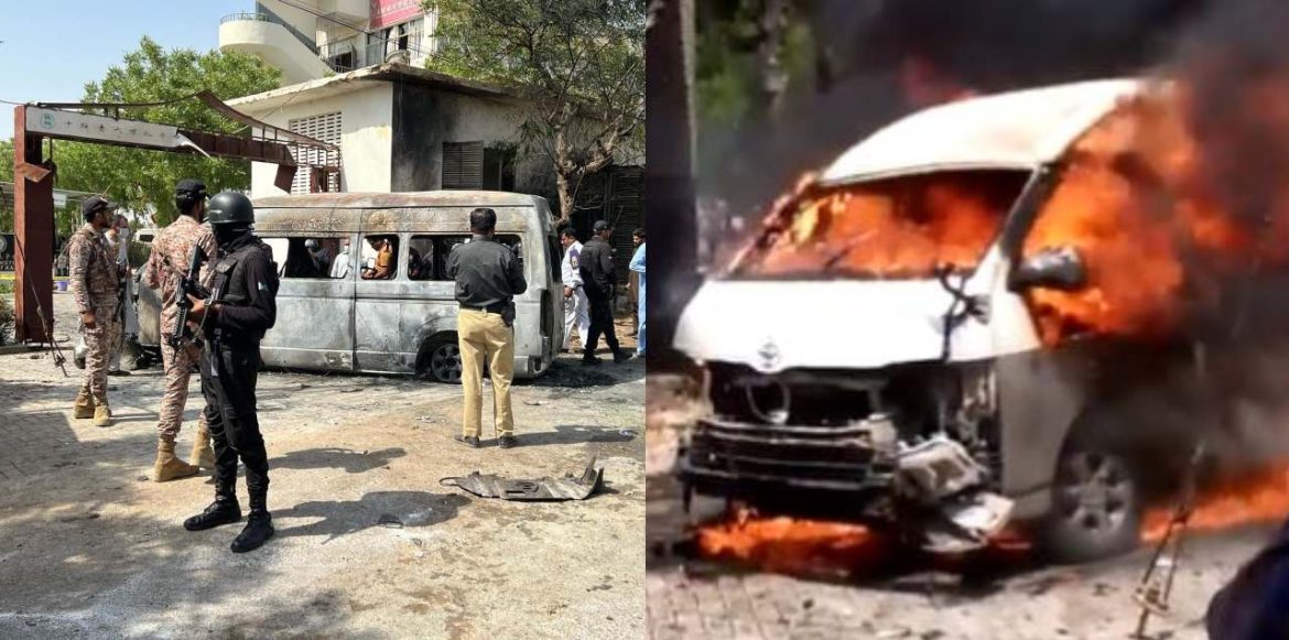 4 Dead Including 3 Chinese Nationals In Alleged Suicide Attack In Karachi University