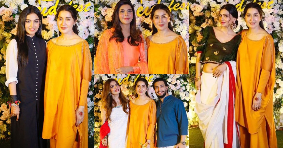 Celebrities Spotted at Eid Milan Party Hosted By Shaista Lodhi