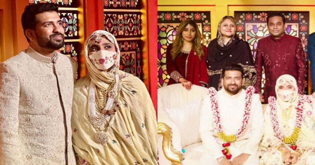 Popular Indian Composer AR Rehman Daughter’s Wedding Pictures