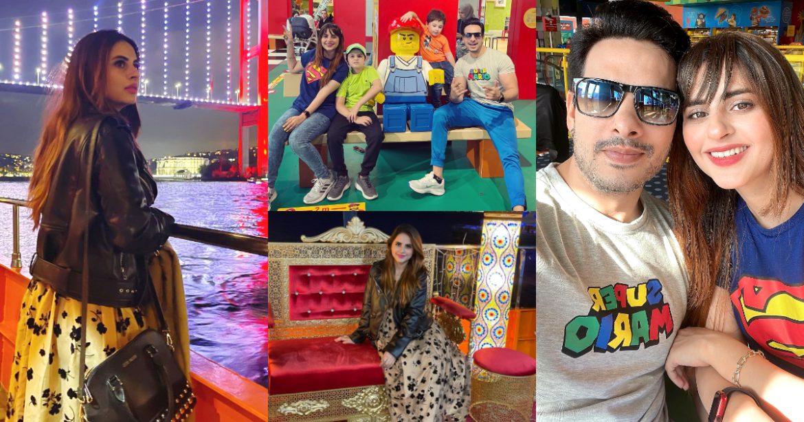 Fatima Effendi and Kanwar Arsalan Enjoying in Turkey with Sons