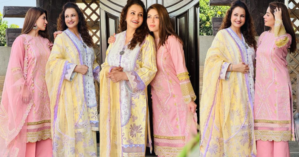 Sadia Faisal Shares Beautiful Moments With Mom Saba Faisal On Mother’s Day