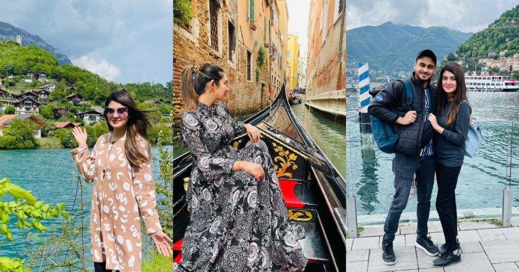 Actress Alizeh Tahir’s Trip to Italy & Switzerland – Delightful Pictures
