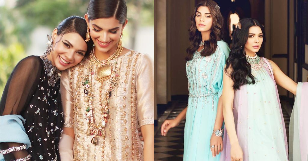 Asma Aslam Latest Summer Collection’22 Featuring Sanam Saeed And Sara Loren