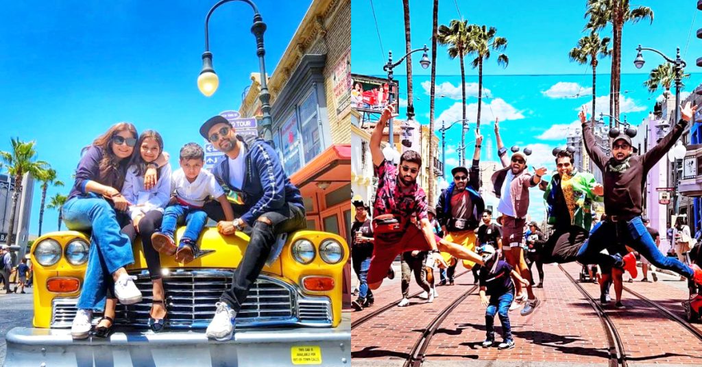 Fahad Mustafa’s Family Trip To Disneyland