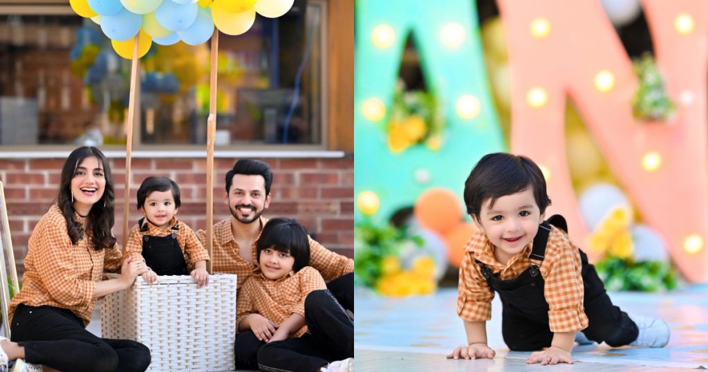 Uroosa And Bilal Qureshi Celebrate Son Roman’s First Birthday