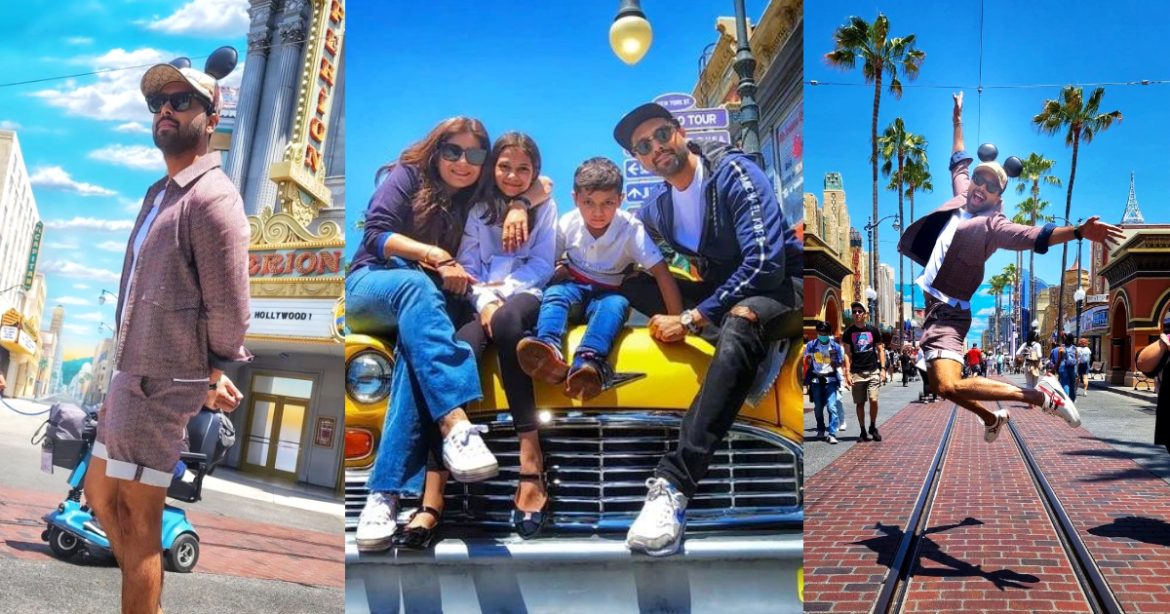 Fahad Mustafa’s Family Trip To Universal Studios and Disney California