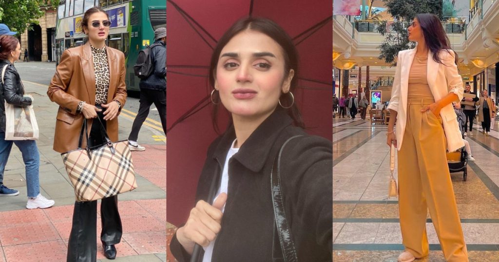 Hira Mani Ups Her Fashion Game During UK Trip